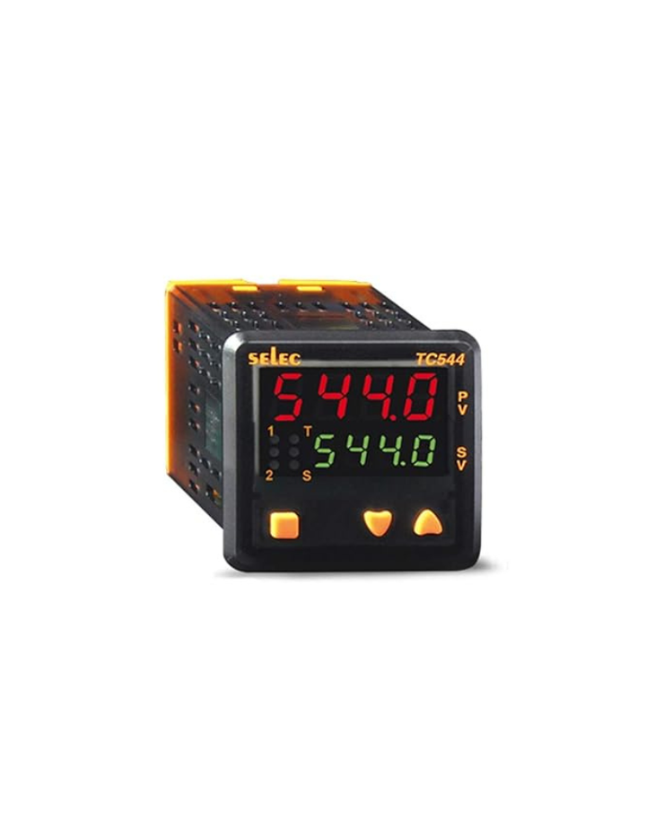 Selec Dual Display, Dual Set Point Short Depth Temperature Controller, Size : 48 x 48mm - TC544B