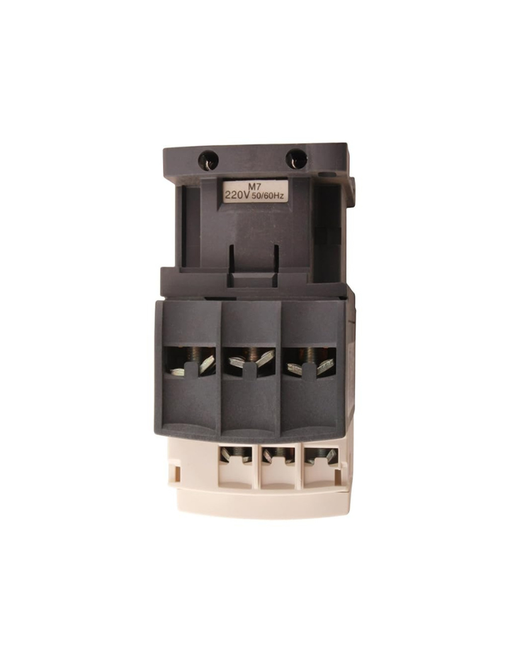 Schneider LC1D38M7 220 Volts Contactor (Black and Beige, 1 - Piece), Others