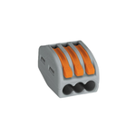 Wago 222-413 LEVER-NUTS 3 Conductor Compact Connectors 50 PK by WAGO