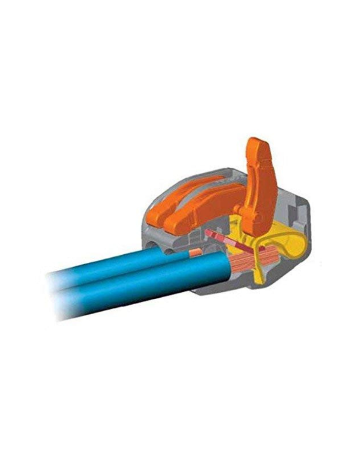 Wago 222-413 LEVER-NUTS 3 Conductor Compact Connectors 10 PK