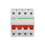 Schneider Polycarbonate Acti 9 125-Ampere 4-Pole MCB Isolator, White