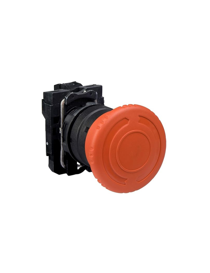 Schneider Mushroom Head Ø40 pushbutton Latching Turn to Release NC RED XB5AS542N