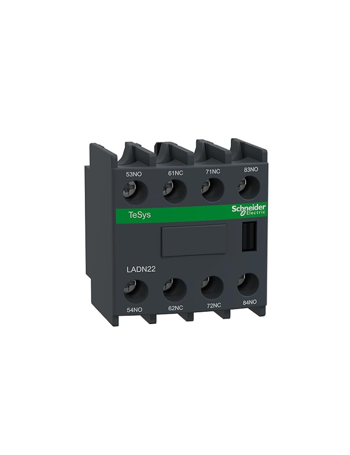 Schneider Electric LADN22 TeSys ADD ON BLOCK 2 NO + 2 NC -F-Model