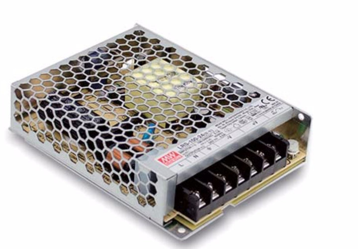 Meanwell SMPS LRS-100-24 , 24 Volt 4.5 Amp Power Supply