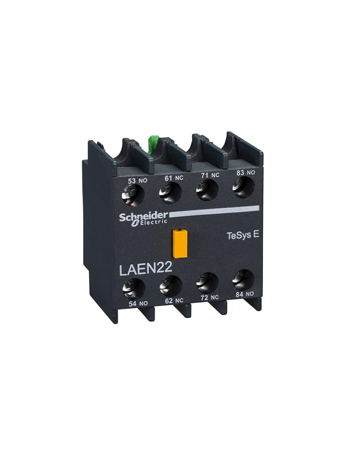 Schneider Electric LAEN22 TVS AUXILIARY CONTACT BLOCK 2NO 2NC