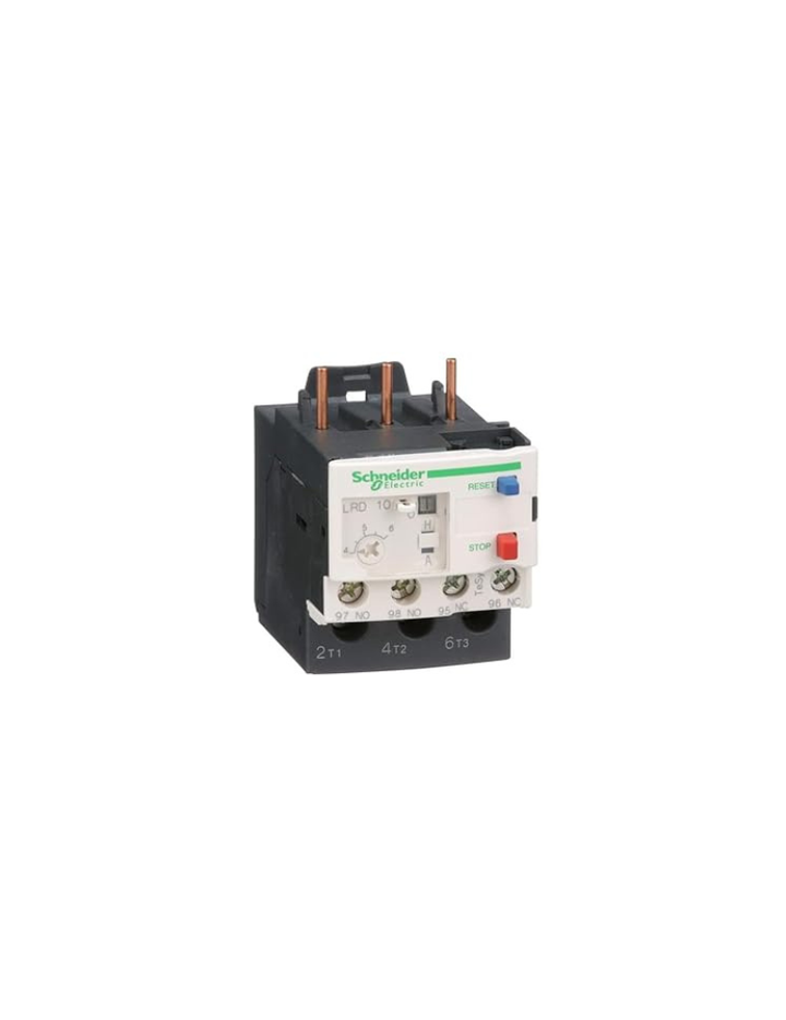 Schneider Electric LRD10 - OVERLOAD RELAY, Red