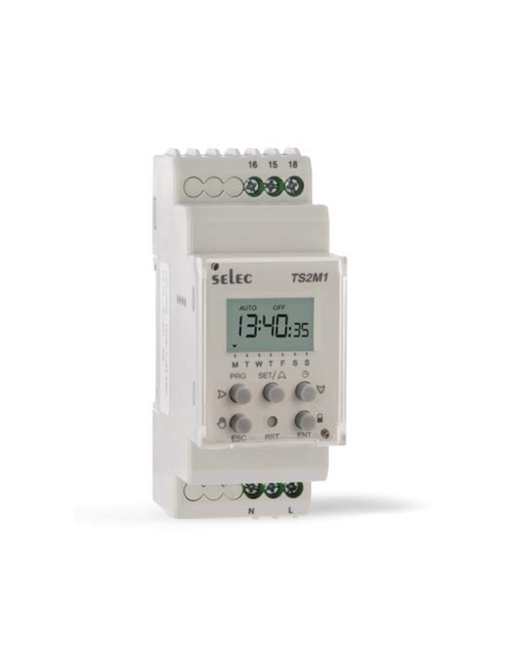Selec TS2M1-1-16A-230V, 50 ON-OFF Steps, 16A Relay Output