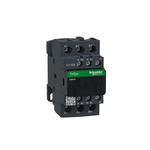 Schneider Electric TeSys D - AC Contactor - 32A, AC3, 220VAC, 3 Pole, 1NO 1NC, White, Fixed & DIN Rail Mounting Contactor, LC1D32M7 Contactor