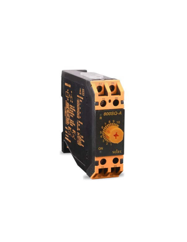 Selec Make On Delay/Interval Timer, 8 Time Ranges [800SQ-A] (Pack of 1)