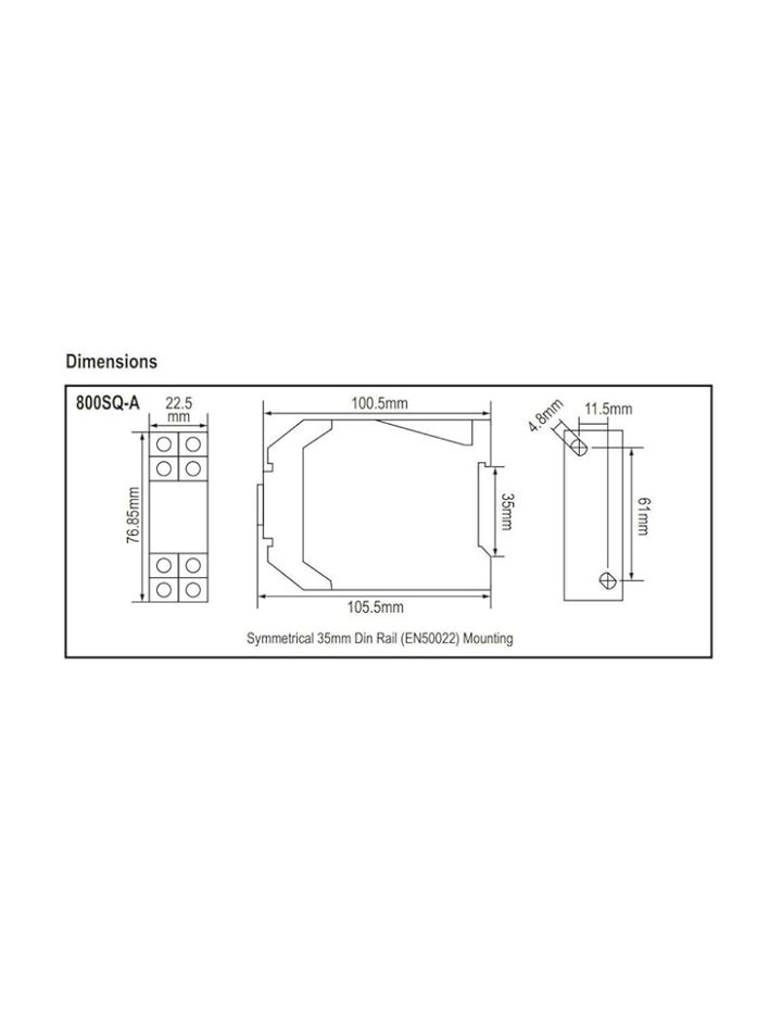 Selec Make On Delay/Interval Timer, 8 Time Ranges [800SQ-A] (Pack of 1)