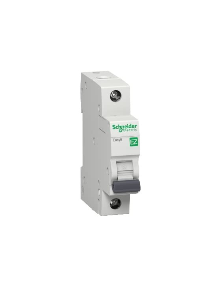 Schneider Electric Miniature circuit breaker, Easy9, 1P, 25 A, C curve, 6000 A