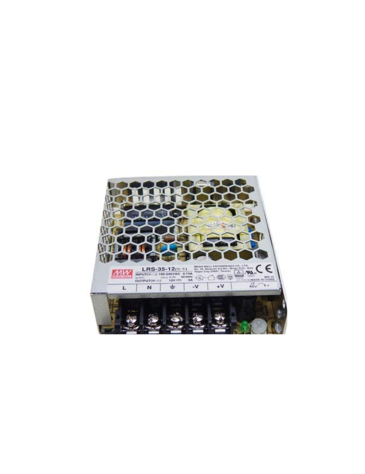 MEANWELL 12 V DC Metal Power Supply (35 W)