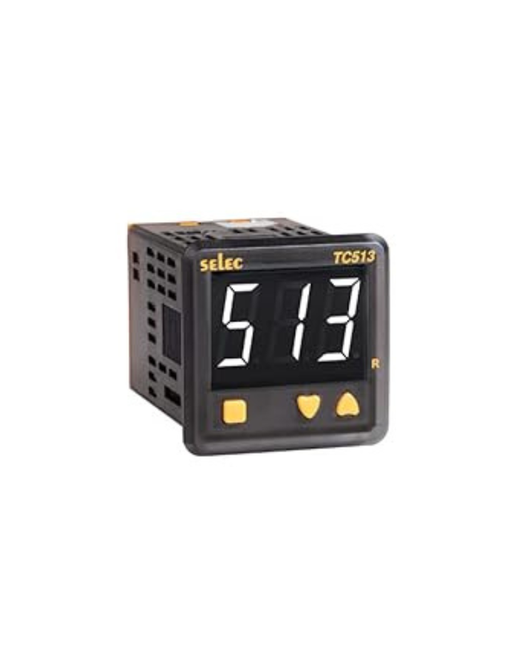 TC513CX, Digital Temperature controller with Relay/SSR output, 90 to 270V AC/DC