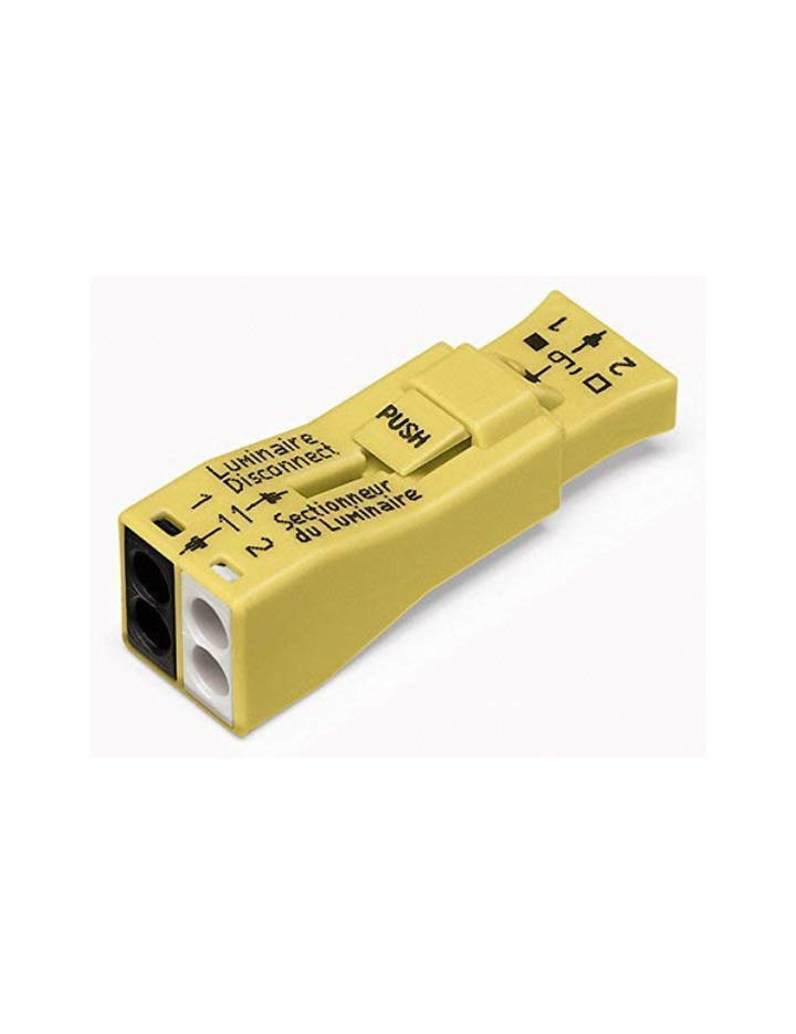 WAGO 873-902 LUMI-Nuts - PUSHWIRE Connector for Luminaire Disconnect (Box of 25)
