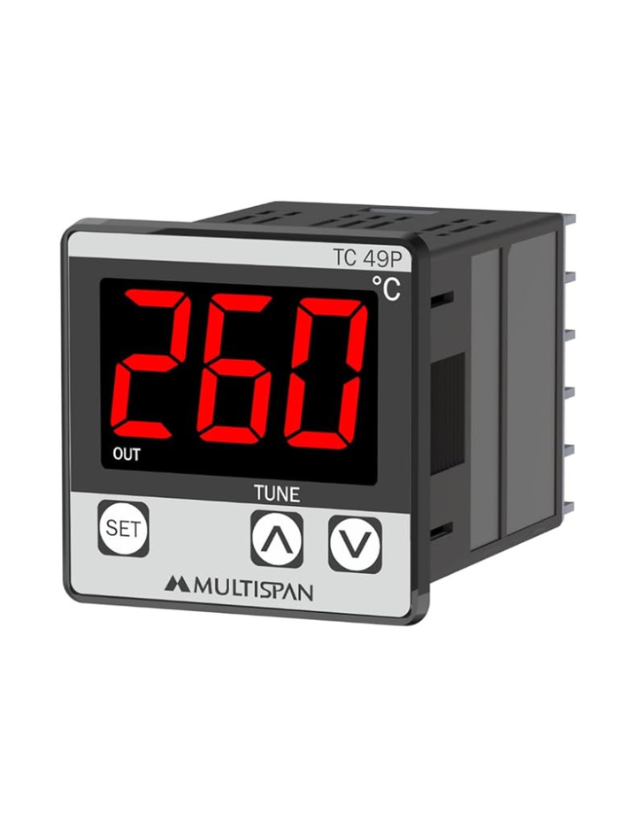 Multispan TC-49P Digital Temperature Controller, Single Display