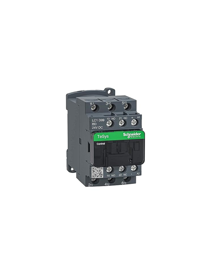 Schneider Electric LC1D32BD 3P CONT 32A AC3 15KW 1NO 1NC 24VDC COIL