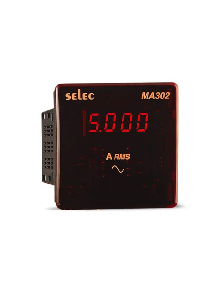 Selec Make Digital ammeter with LED display [MA302] (Pack of 1)