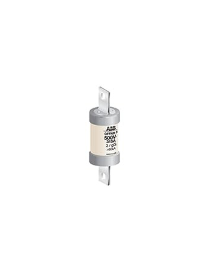 ABB 1SCA107819R1001-250A CENTRAL TAG. B3 415V AC HRC FUSE (BS TYPE (OFFNB3GG250)
