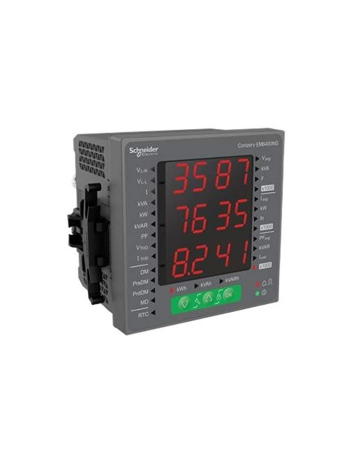 SCHNEIDER ELECTRIC EM6438H-CONZERV EM6438H Dual Power & Energy Meter (Accuracy class 0.5 with RS485)