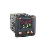 SELEC 3+3 digits 7 segnent LED dual display,single set point temperature controller size : 48 x 48mm