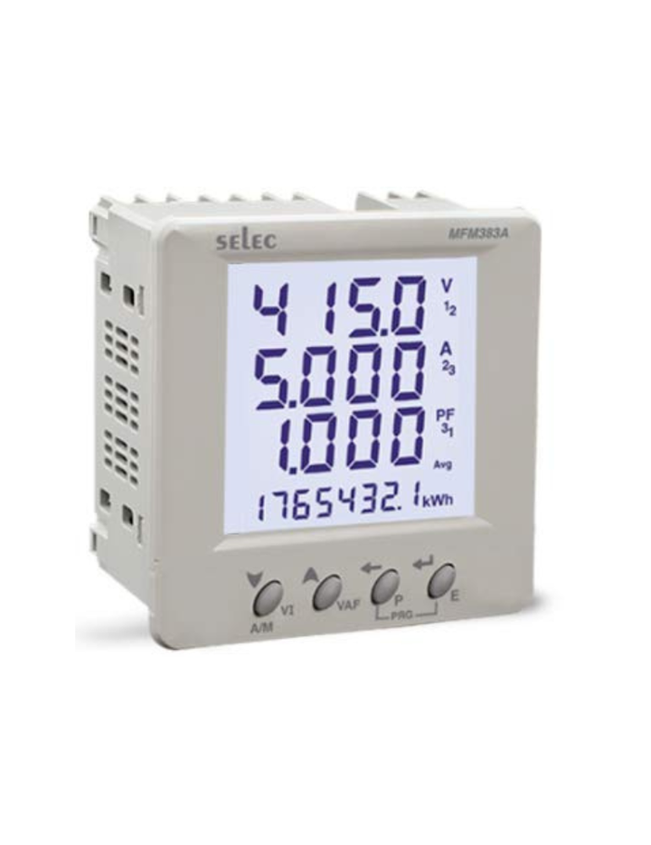 Selec MFM383A-C Multifunction energy meter 3 phase