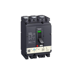 Schneider Electric LV510307 MCCB, CVS100B, 100A, 25kA, TM100D 3P3D MOULDED CASE CIRCUIT BREAKER Grey