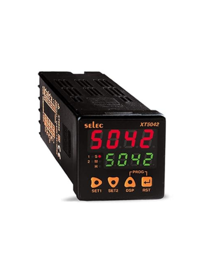 Selec Dig Timer Multifunc Multi Range Dual Disp 48X48mm - XT5042