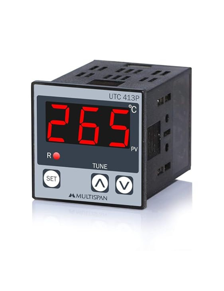 MULTISPAN PID Temperature Controller (48x48x95 mm, Black)