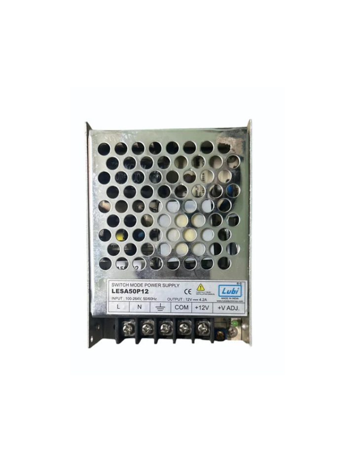 LUBI LESA50P12 SMPS, 12 Volt 4.2 Amp Power Supply