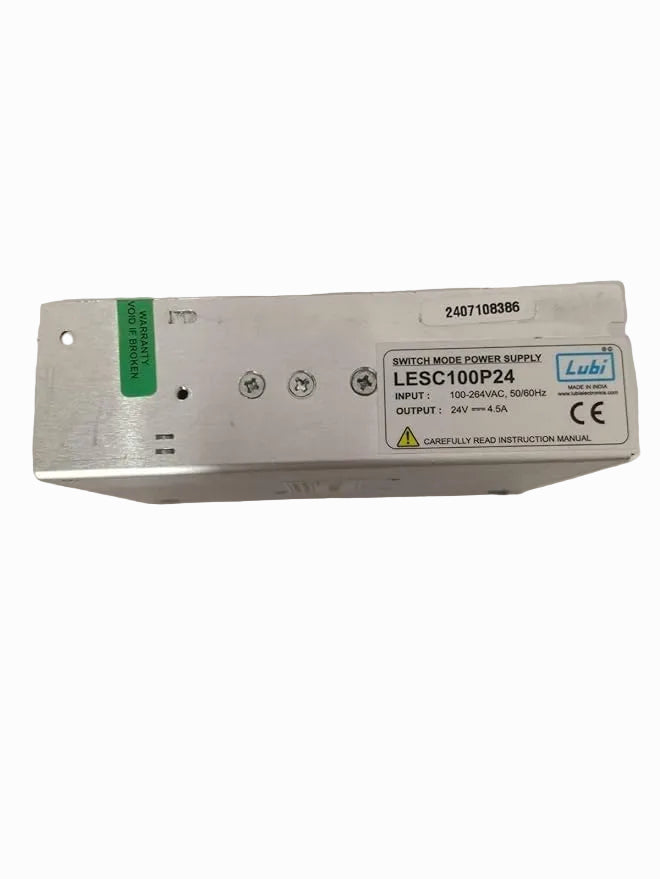 Lubi LESC100P24 24V 4.5A Switch Mode Panel Mount Power Supply