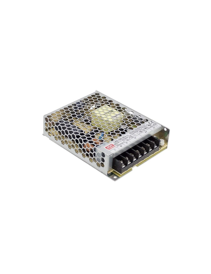 MEANWELL Metal Power Supply: LRS-100-24, 100W 24VDC (Golden)