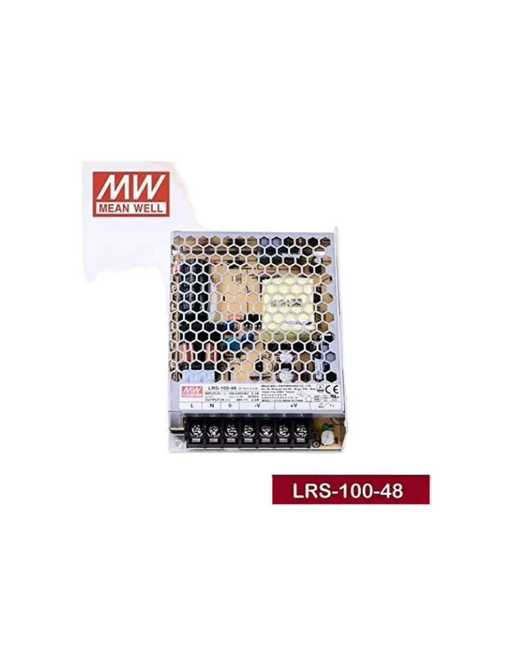 MEAN WELL [Powernex] Mean Well Lrs-100-48 48V 2.3A 110W Single Output Switching Power Supply