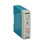 MEAN WELL MDR-20-24 AC to DC DIN-Rail Power Supply, 24V, 1 Amp, 24W, 1.5