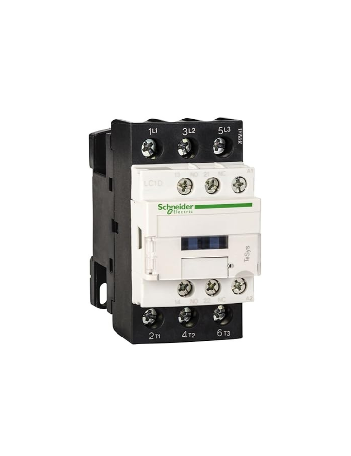 Schneider 3 Pole 38A Power Contactor-Lc1D38M7