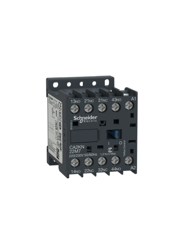 TeSys K control relay - 2 NO + 2 NC - <= 690 V - 220...230 V AC coil