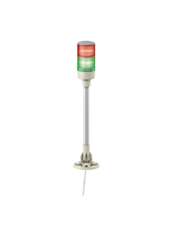 Tower Light - RG - 24V - LED - Tube mounting with fixing plate