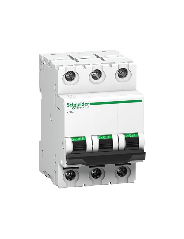 Schneider MCB 32A TP C-Curve ACTI9 10kA Miniature Circuit-Breaker (85 X 54 X 77.5 mm, White) (A9N3P32C)