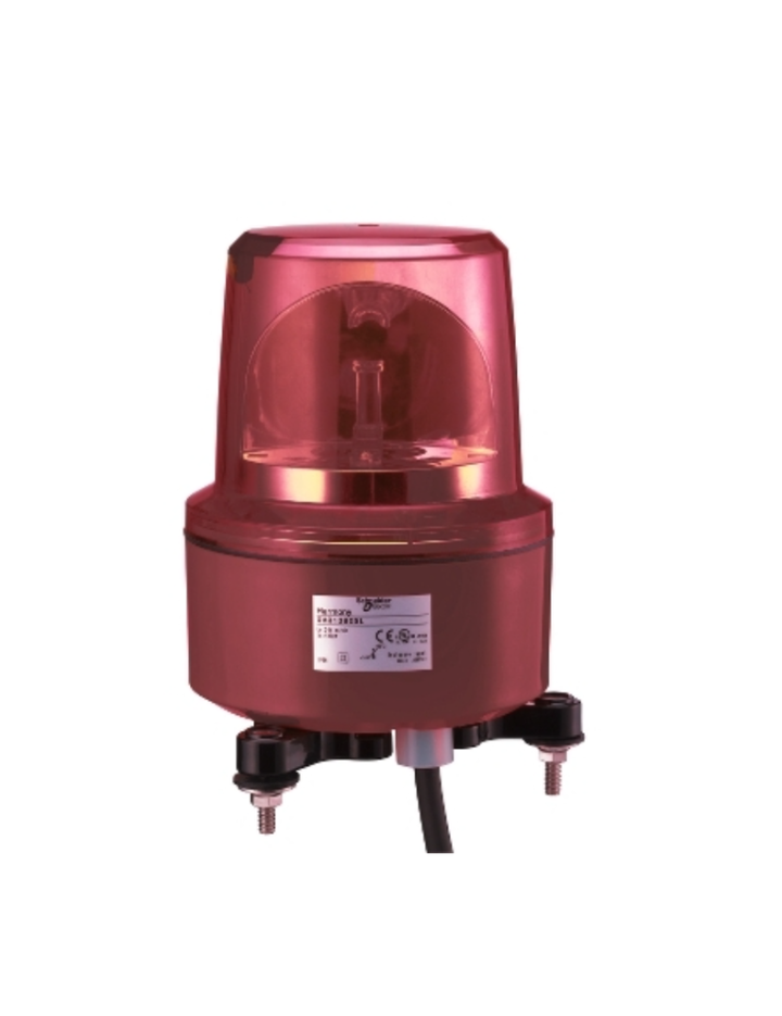 130mm Rotating Mirror Red 24VAC/DC IP67
