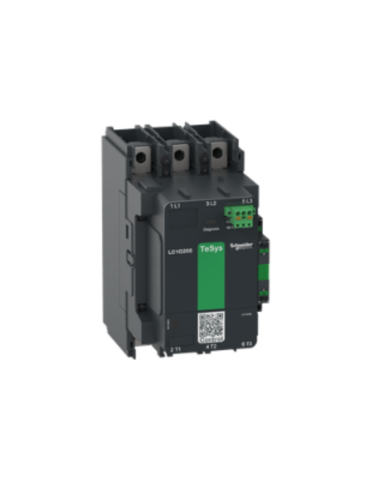 Contactor, high power, TeSys Giga, standard version, 3 pole/NO, AC-3 <=440V 115A, 48-130VAC/DC coil