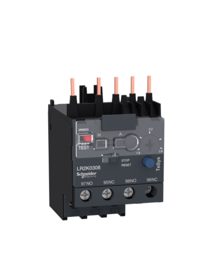 TeSys K - differential thermal overload relays - 1.8...2.6 - class 10A