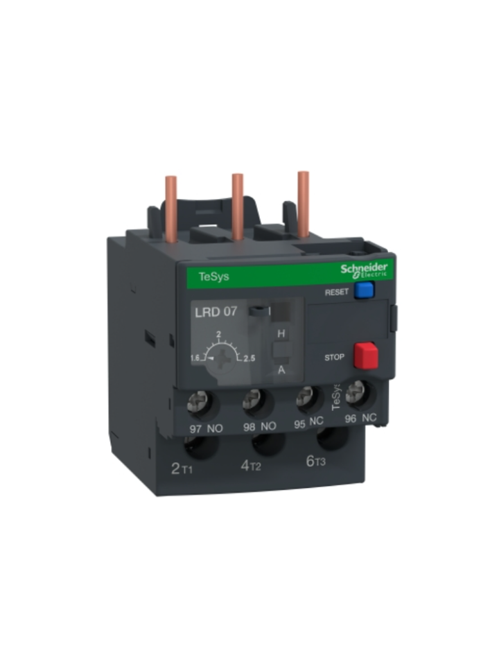 TeSys LRD thermal overload relays - 1.6...2.5 A - class 10A