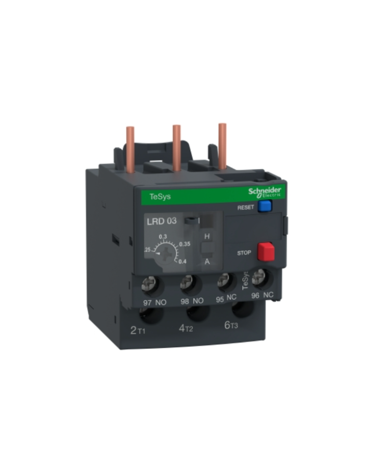 TeSys LRD thermal overload relays - 0.25...0.4 A - class 10A