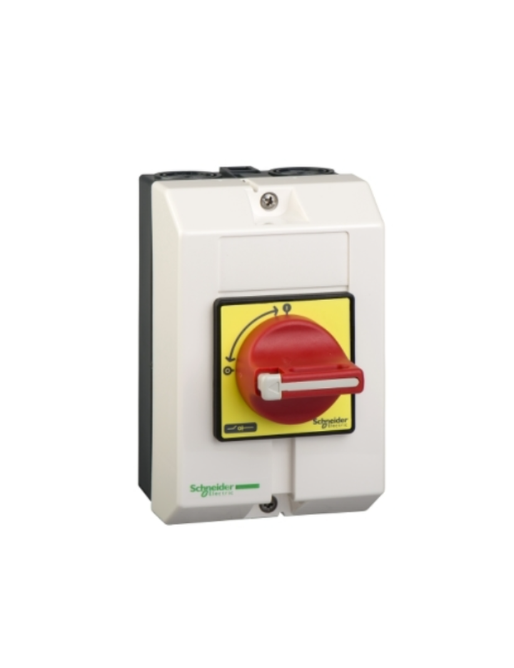 TeSys Vario enclosed, emergency switch disconnector, 10A, IP65