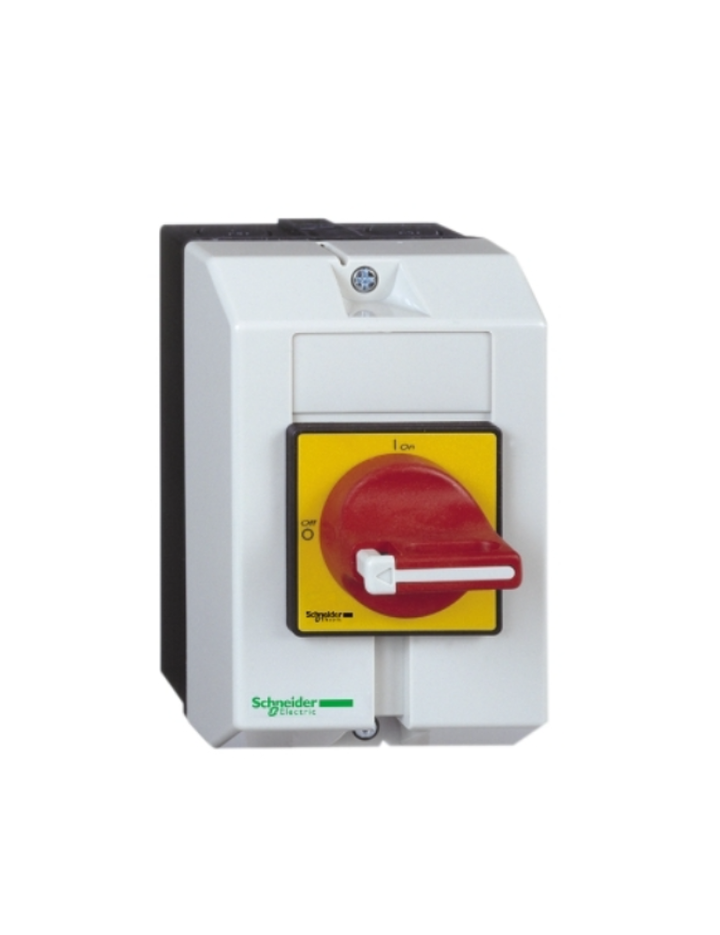 TeSys Vario enclosed, emergency switch disconnector, 16A, IP65