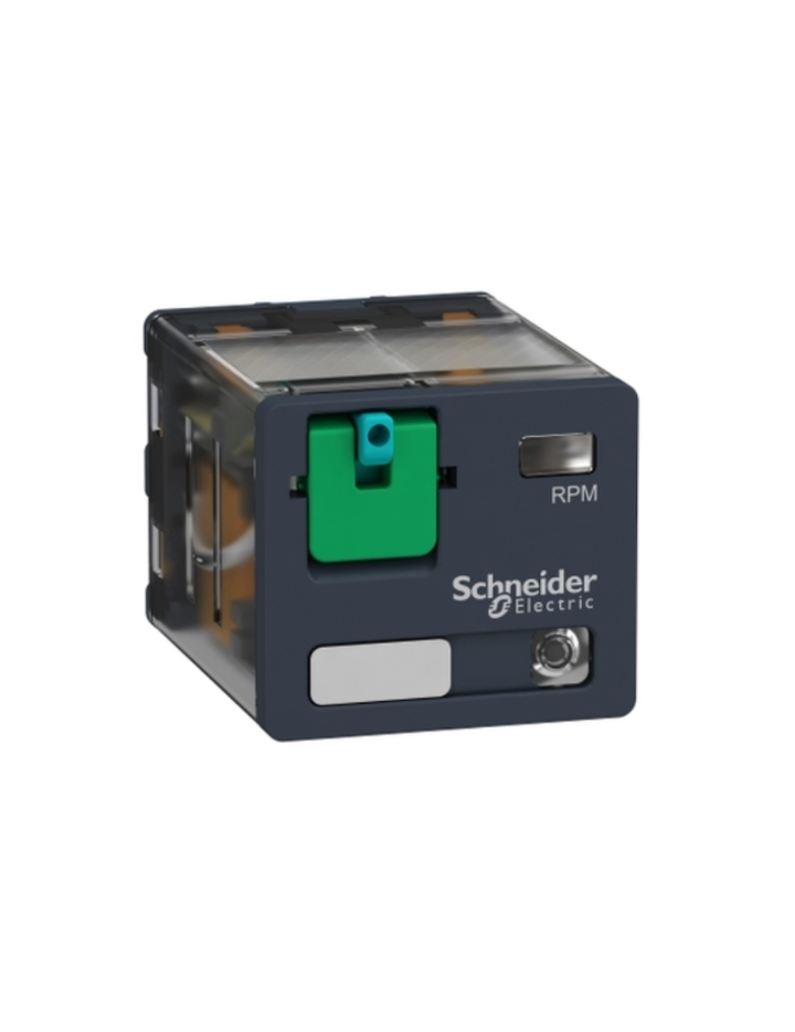 Schneider Electric RPM42FD 15 A, 4 CO DC, 110 V, Power plug-in relay, with LED Power Plug