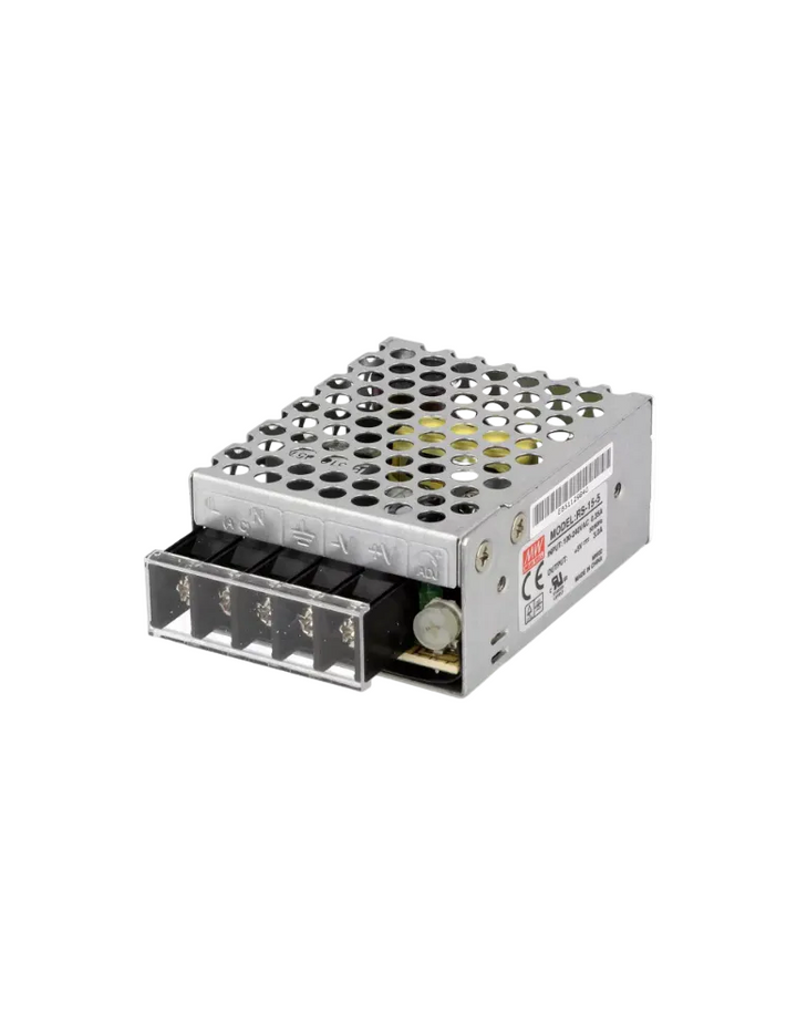 MEAN WELL RS-15-5 AC to DC Power Supply Single Output, 5V 3 Amp 15W