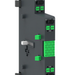 Auxiliary contact block,TeSys Giga contactor,1NO+1NC,side mounting,push-in terminals