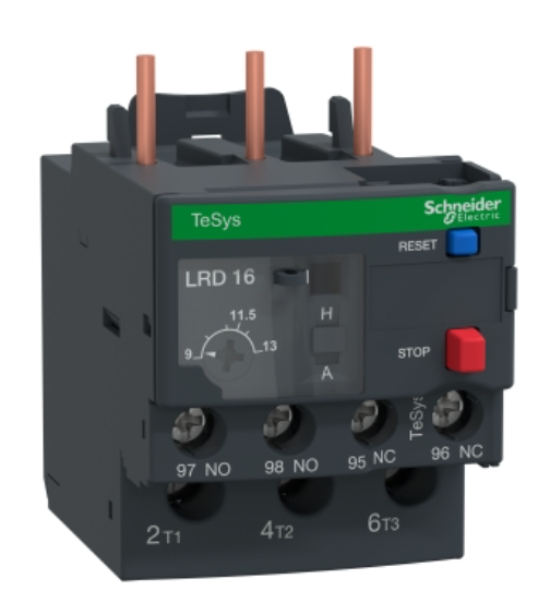 Thermal overload relay, TeSys LRD, 9...13 A, class 10A