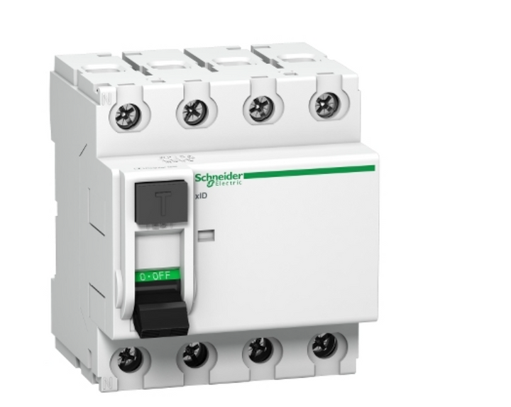 Acti 9 xID residual circuit breaker - 25 A - 4P - 30mA class SI instantaneous