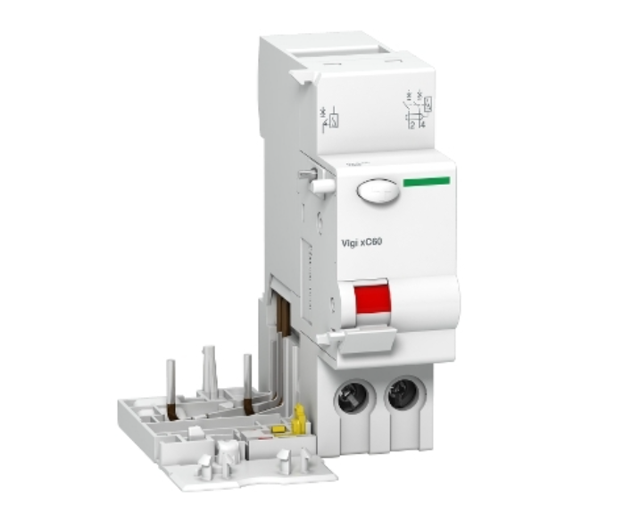 VIGI XC60- earth leakage add-on block 2P 25A AC 30MA